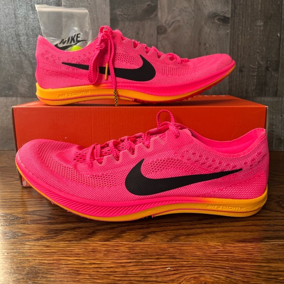 Nike Zoomx Dragonfly Hyper Pink Spike Track Shoes Mens Size 11 CV0400-600 No Lid - Picture 4 of 7